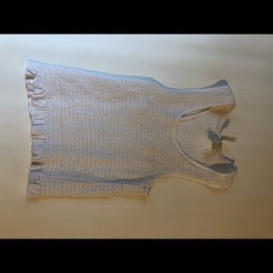 ⭐️ WHITE FRILL TANK TOP ⭐️